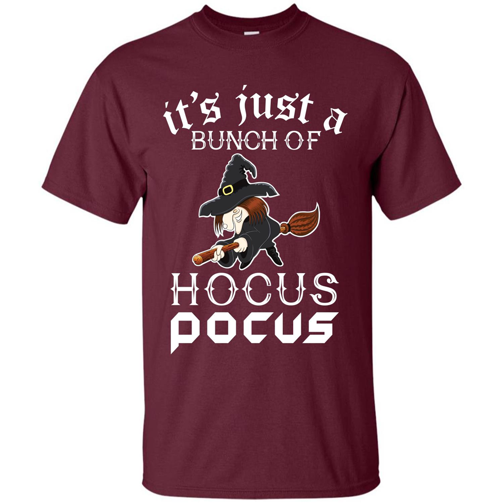 Movie T-shirt It’s Just A Bunch Of Hocus Pocus Maroon