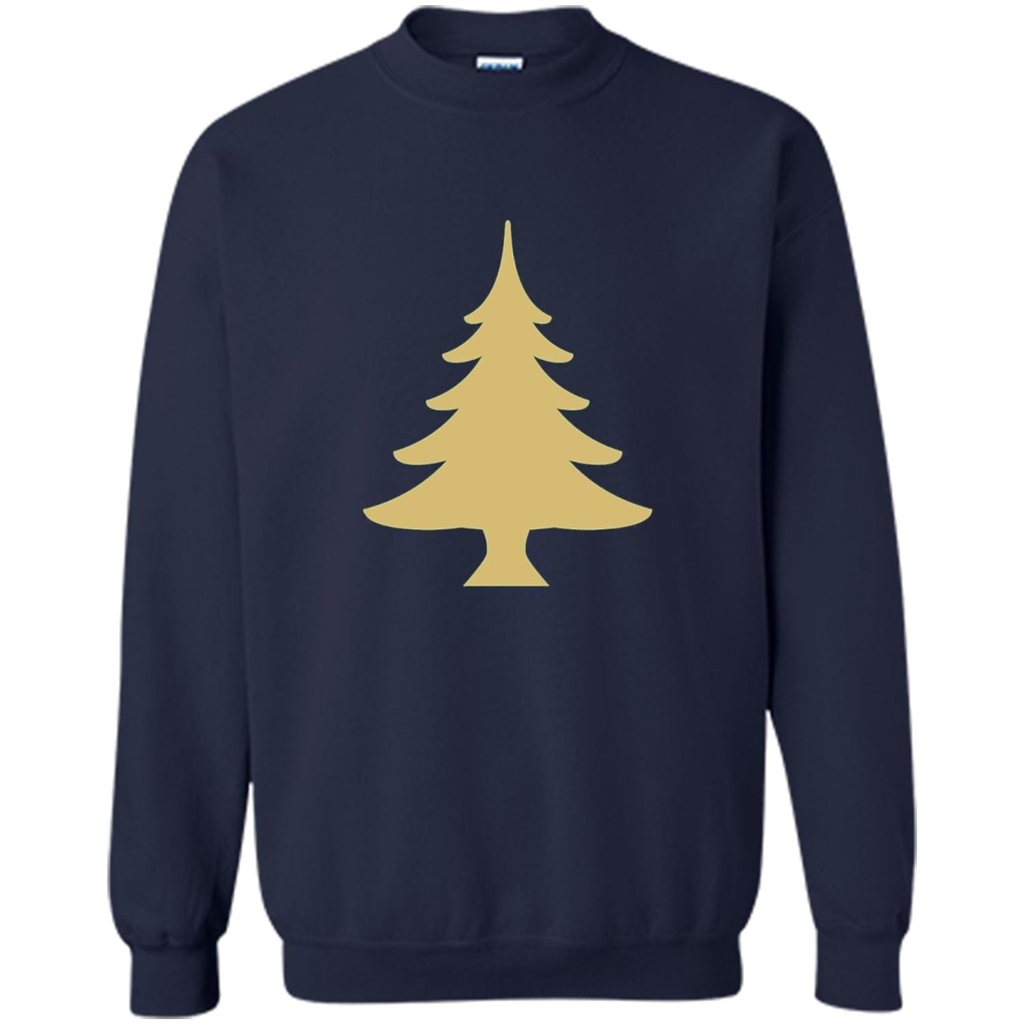 Christmas Tree T-shirt Xmas Tree T-shirt Navy