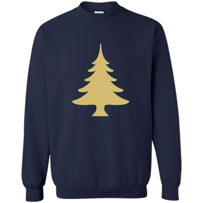 Christmas Tree T-shirt Xmas Tree T-shirt Navy