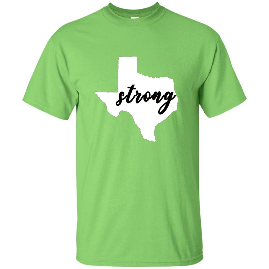 Texas Strong T-Shirt Stand Proud with Texas Lime