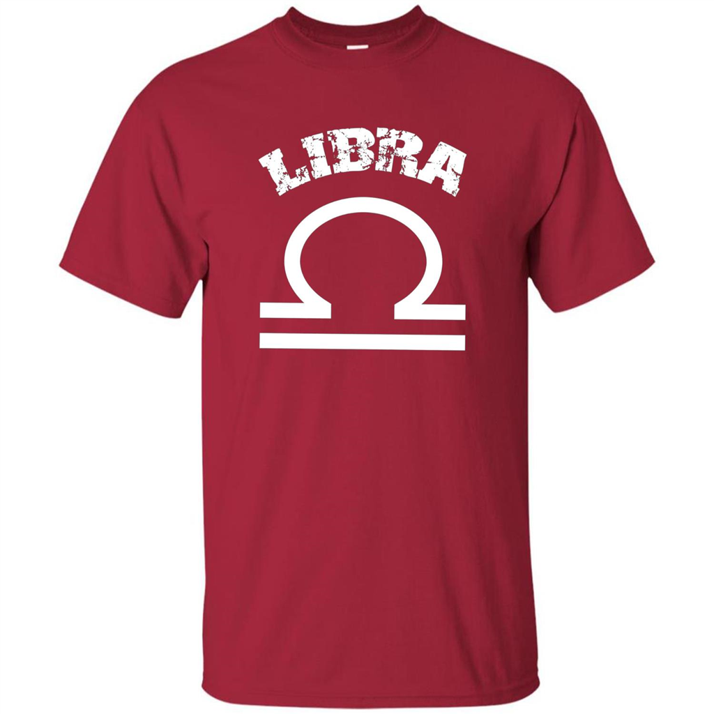 Libra T-shirt Libra Symbol Zodiac October Birthday T-shirt Cardinal