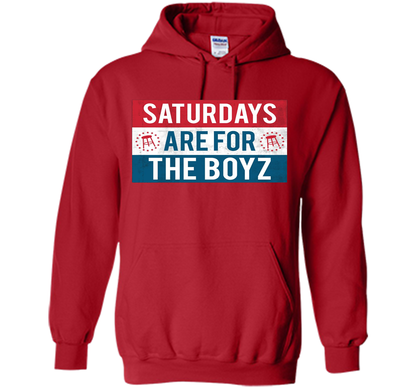 Saturdays Are For The Boyz T Shirt cool shirt Red