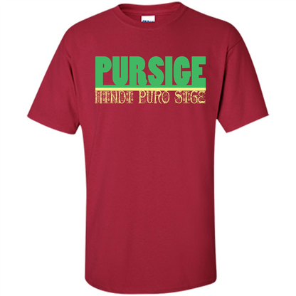 Pursige T-shirt Cardinal