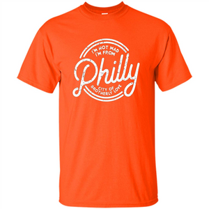 Funny T-shirt I'm Not Mad I'm From Philly