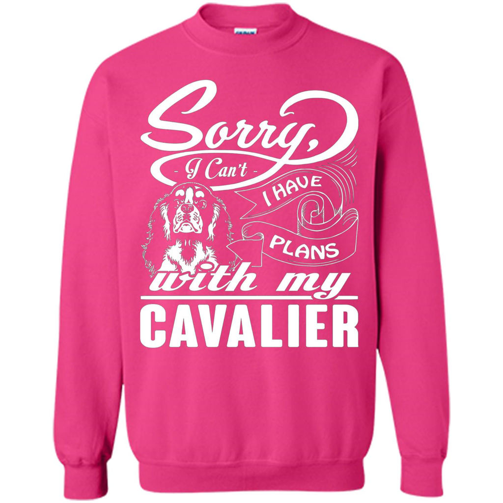 I Have Plans With My Cavalier T-shirt Heliconia