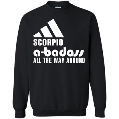 Scorpio A-Badass All The Way Around T-shirt Black