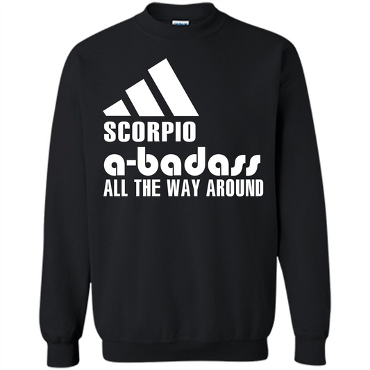 Scorpio A-Badass All The Way Around T-shirt Black