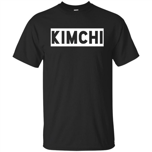 Kimchi T-shirt Korean Food Foodie T-shirt Black