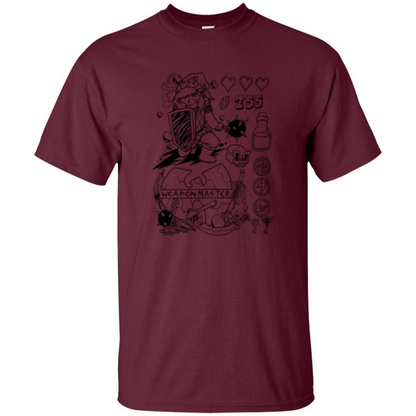 Tuff Link T-shirt Maroon