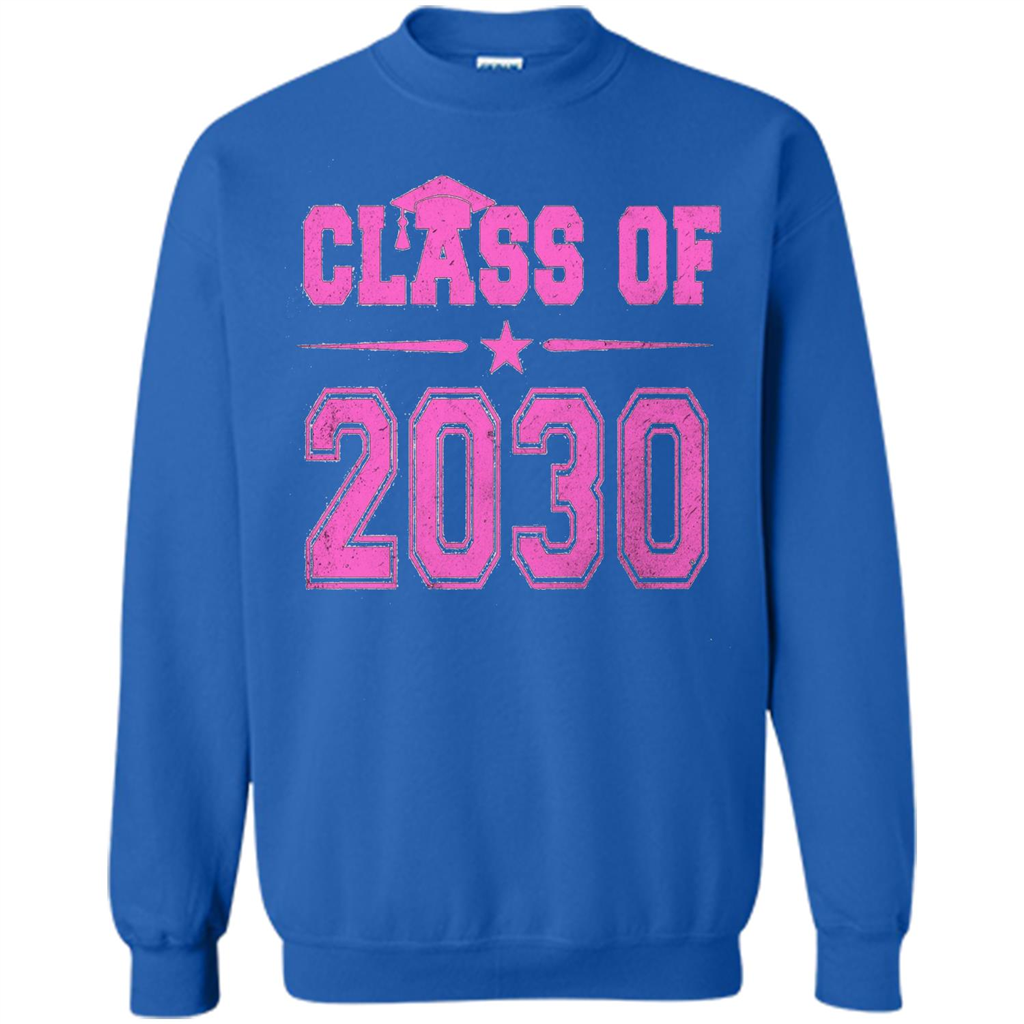 Class of 2030 Pink Girls T-shirt Royal