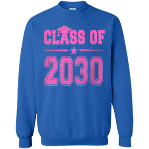 Class of 2030 Pink Girls T-shirt
