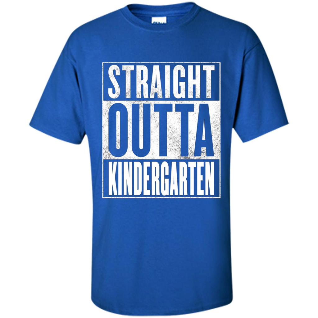 Straight Outta Kindergarten T-shirt Royal