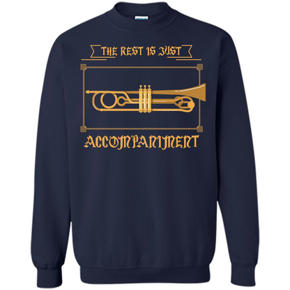 Trombone T-shirt The Rest Is Just Accompaniment Navy