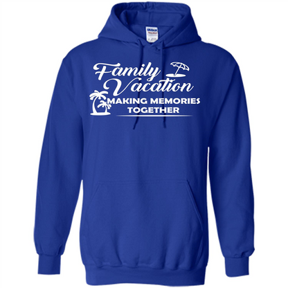 Family Vacation Making Memories Together T-shirt Royal
