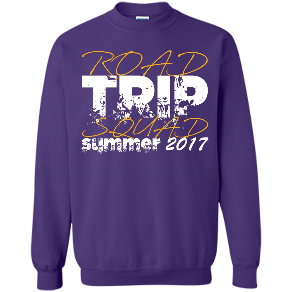 Summer T-shirt Road Trip Squad Summer 2017 Purple