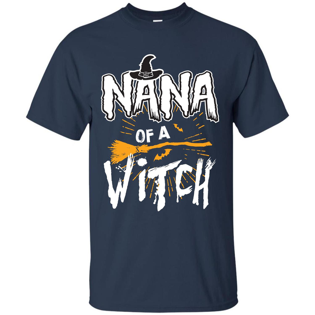 Halloween T-shirt Nana Of A Witch Navy