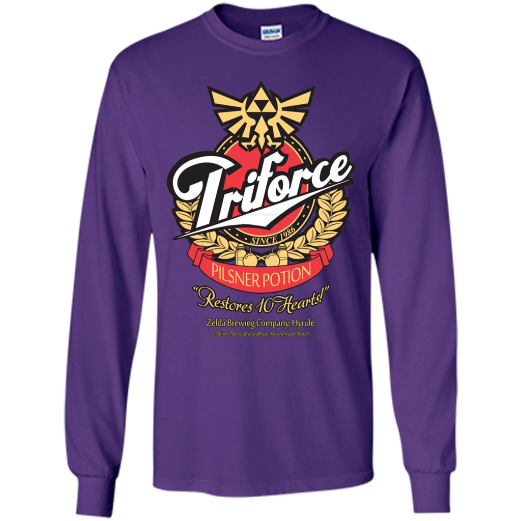 Special Potion Triforce Pilsner Potion T-shirt Purple