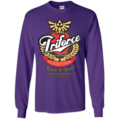 Special Potion Triforce Pilsner Potion T-shirt Purple