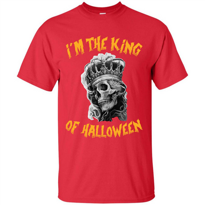 I’m The King Of Halloween T-shirt Red