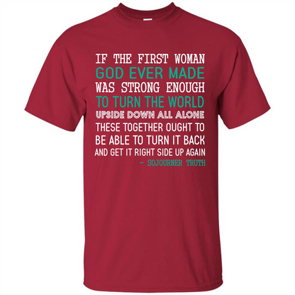 If The First Woman God Ever Made Was Strong Enough To Turn The World Cardinal