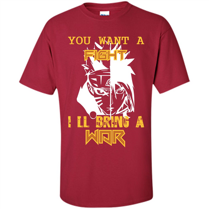 Movie T-shirt You Want A Fight I_Ñéll Bring A War Cardinal