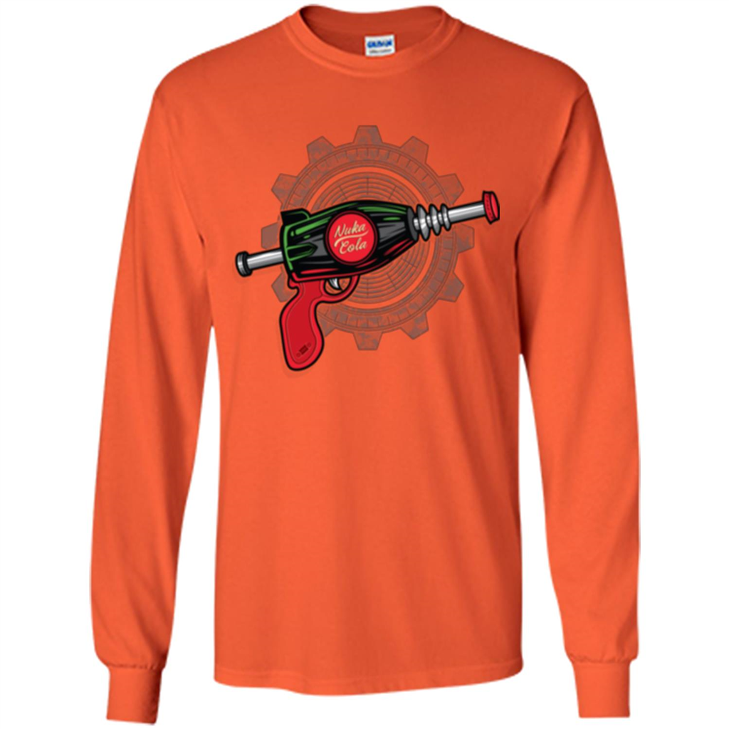Nuka Cola Gun T-shirt Orange