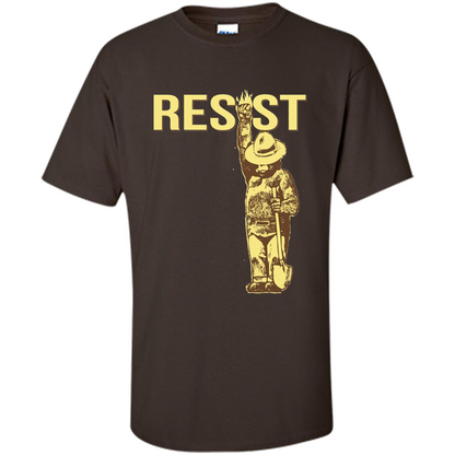 Resist T-shirt National Park Resist Dark Chocolate