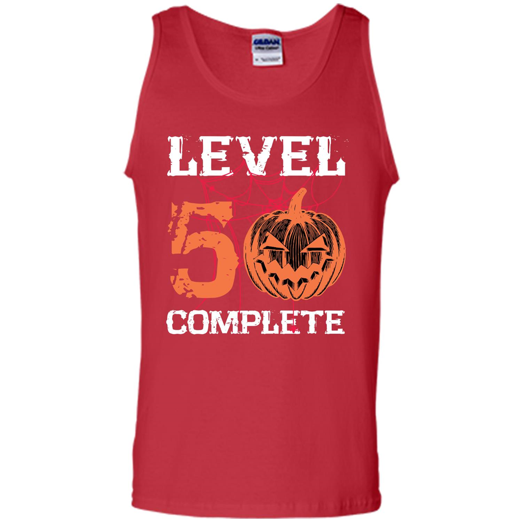 Halloween T-shirt Level 50 Complete Red