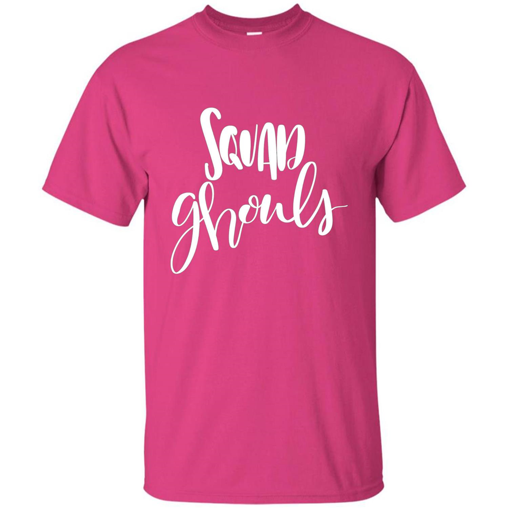 Squad Ghouls T-Shirt Halloween Funny Ghost Costume T-shirt Heliconia