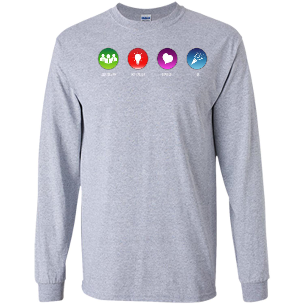 Values Icons T-shirt Sport Grey