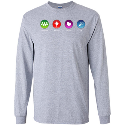 Values Icons T-shirt Sport Grey