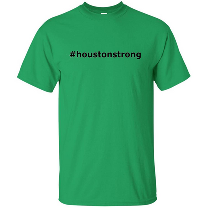 Houston Strong T-shirt Irish Green