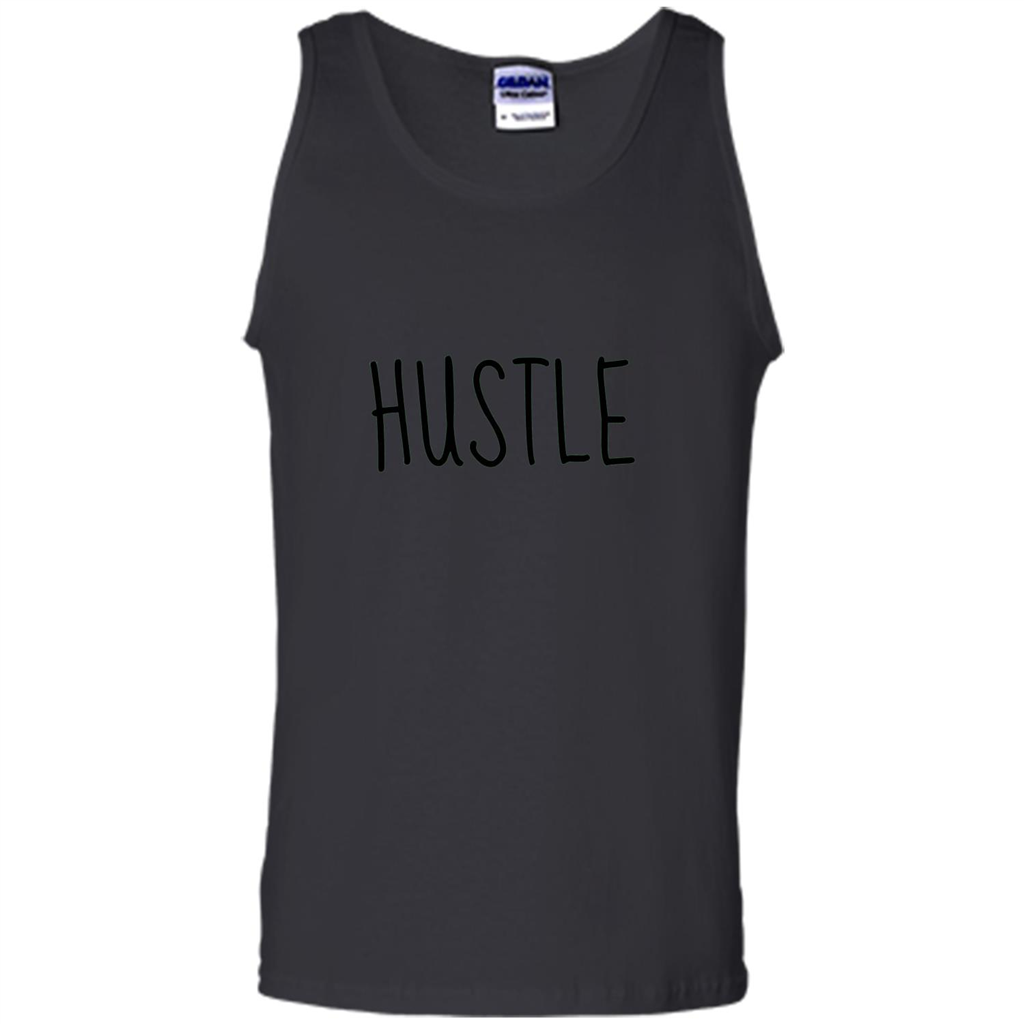 Hustle T-shirt Inspiration For Business Black
