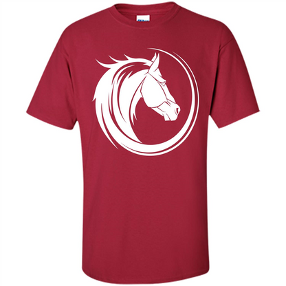 Horse Lover T-shirt Horse Circle Cardinal