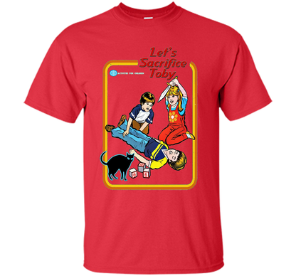 Let's Sacrifice Toby T-shirt Red