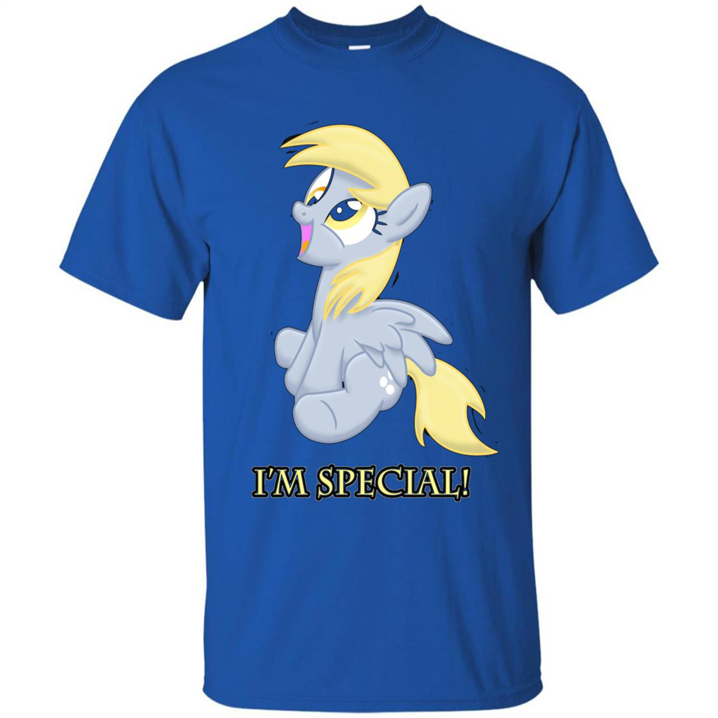 Cartoon Character T-shirt I'm special Royal