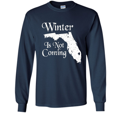 Florida T-shirt Winter Is Not Coming Navy