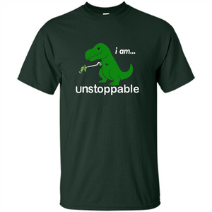 Rex Dinosaur T-shirt I Am Unstoppable