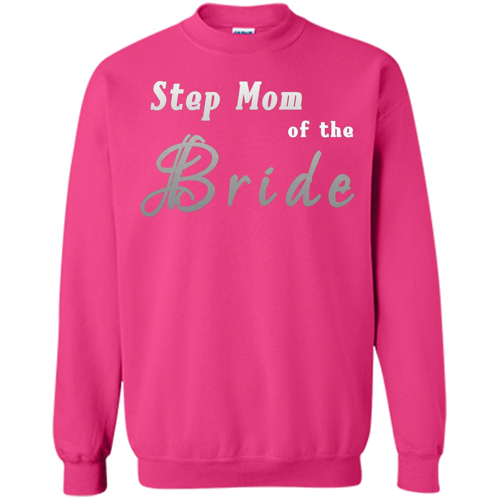 Bride's Step Mom T-shirt - New Step Mother Of Bride Heliconia