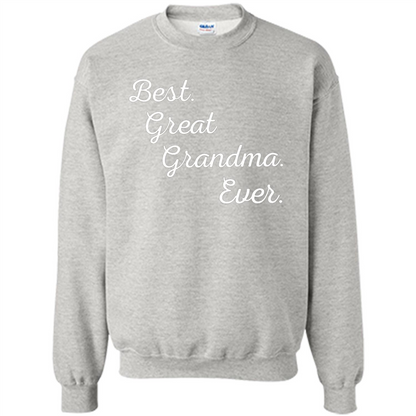 Best Great Grandma Ever T-shirt