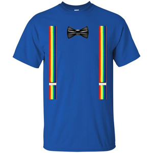 Suspenders And Bowtie Clown Costume T-shirt