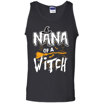 Halloween T-shirt Nana Of A Witch Black