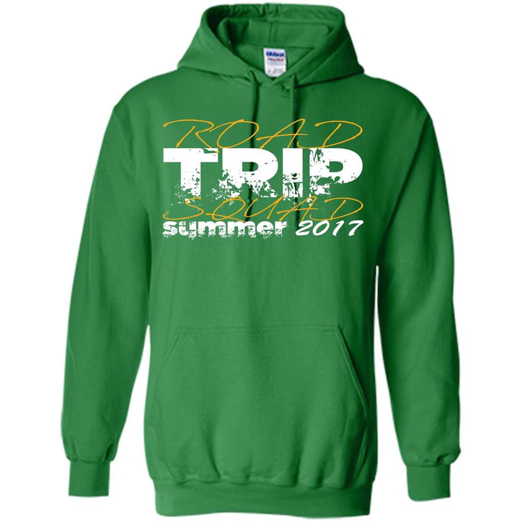 Summer T-shirt Road Trip Squad Summer 2017 Irish Green