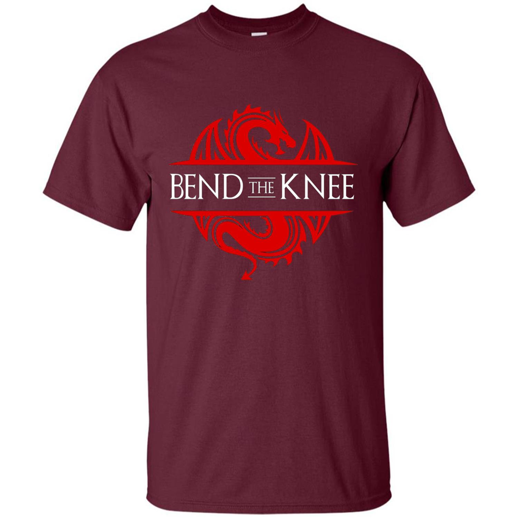 Bend The Knee T-shirt Maroon
