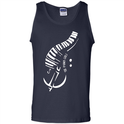 Piano Lover T-shirt The Piano Girls Navy