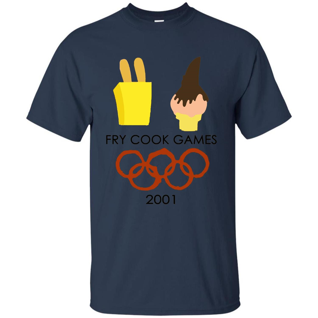 Fry Cook Games T-shirt Navy