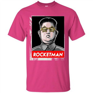 Trump Rocket Man Kim Jong Un North Korea T-shirt