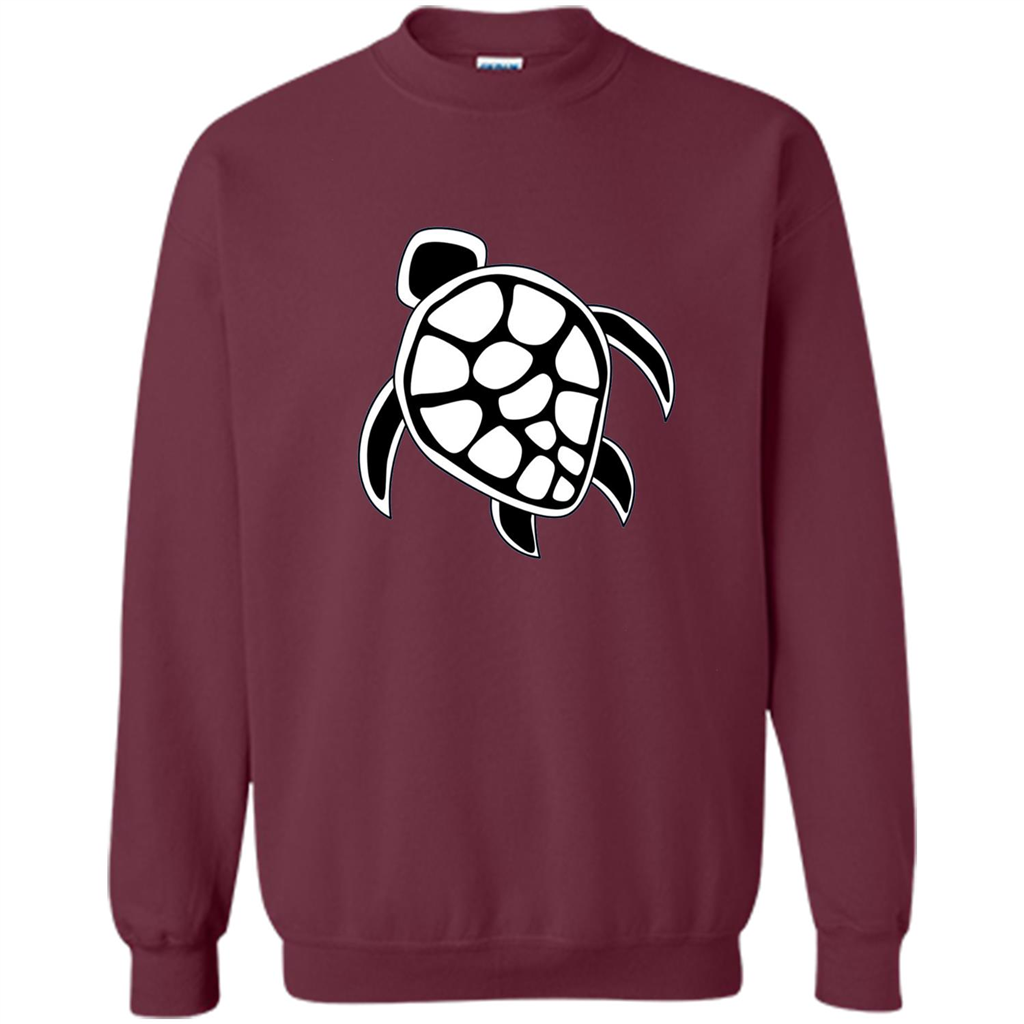 Save the Sea Turtles T-shirt Maroon