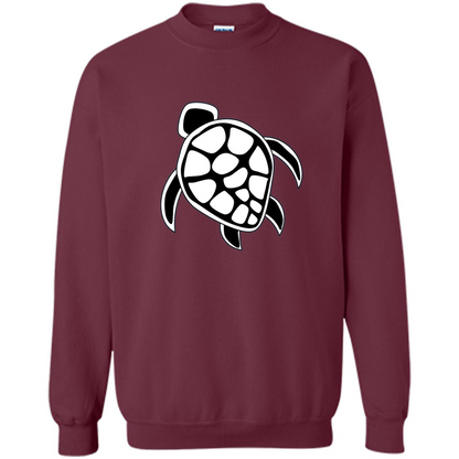 Save the Sea Turtles T-shirt Maroon