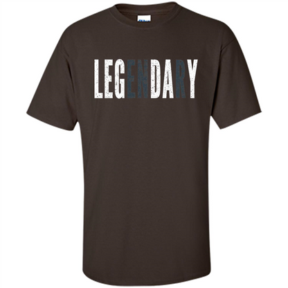 LEGENDARY Leg Day T-shirt - Leg Day At The Gym Dark Chocolate